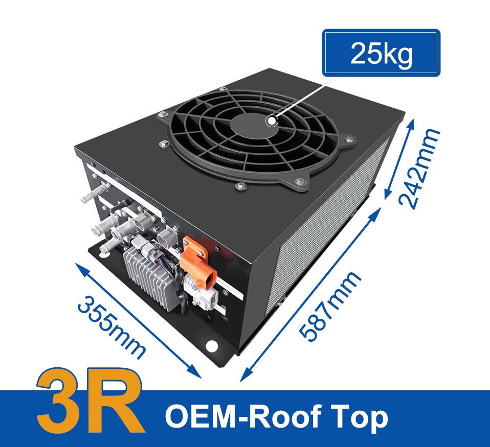 Side mounted Battery Cooling System TKT-BCS-5B